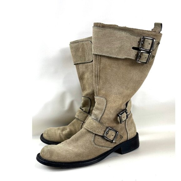 BARBARA BUI BIKER BOOTS - Picture 1 of 12